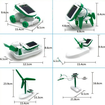 ROBOT SOLAR EDUCATIVO KIT 6