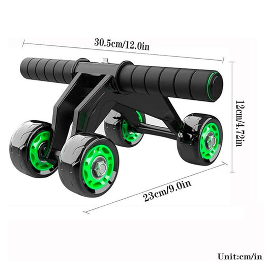 RUEDA ABDOMINAL DE 4 RUEDAS