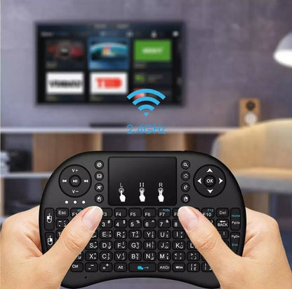 MINI TECLADO INALÁMBRICO CON PANEL TÁCT